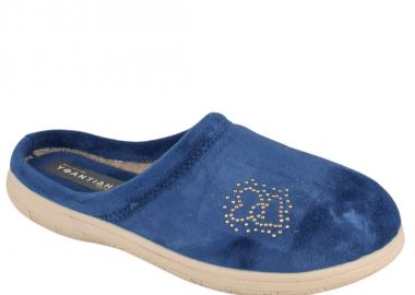 Γυναικείες Παντόφλες Σπιτιού | Υφαντίδης | 8800166| Μπλε - Υφαντίδης - 